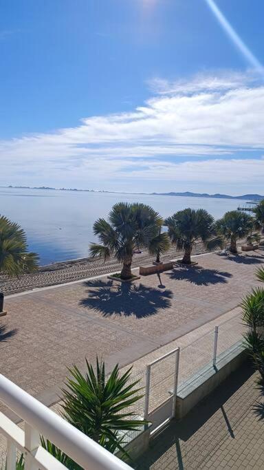 Top Floor Apartment Beachhouse, Beautiful Sea View, On The Beach! 卡塔赫纳 外观 照片