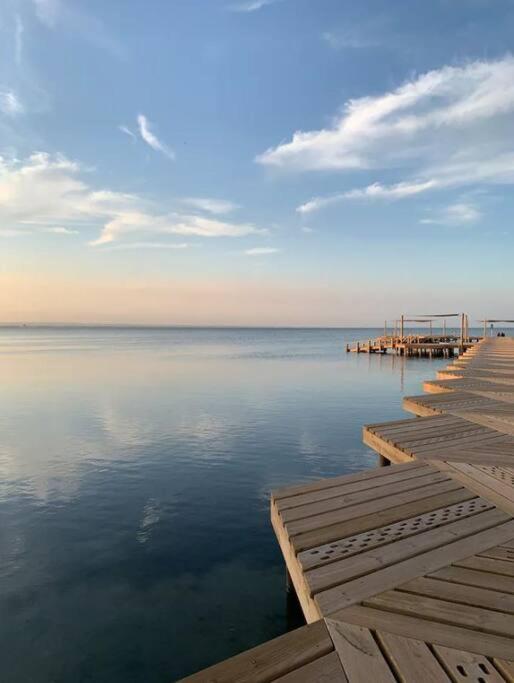 Top Floor Apartment Beachhouse, Beautiful Sea View, On The Beach! 卡塔赫纳 外观 照片