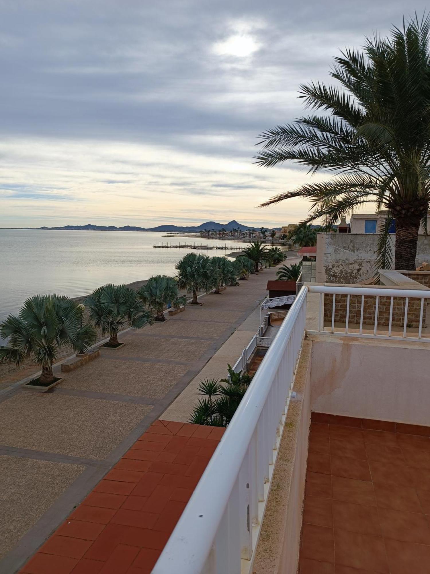 Top Floor Apartment Beachhouse, Beautiful Sea View, On The Beach! 卡塔赫纳 外观 照片
